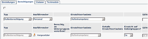 berechtigung konfig_umbuchung